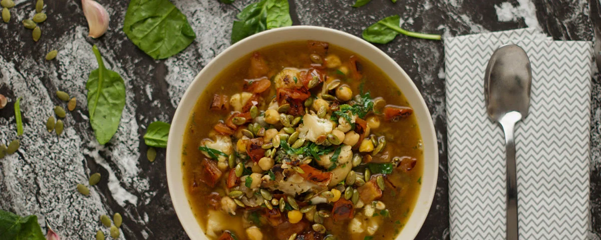 Recipe kit Roasted vegetable soup